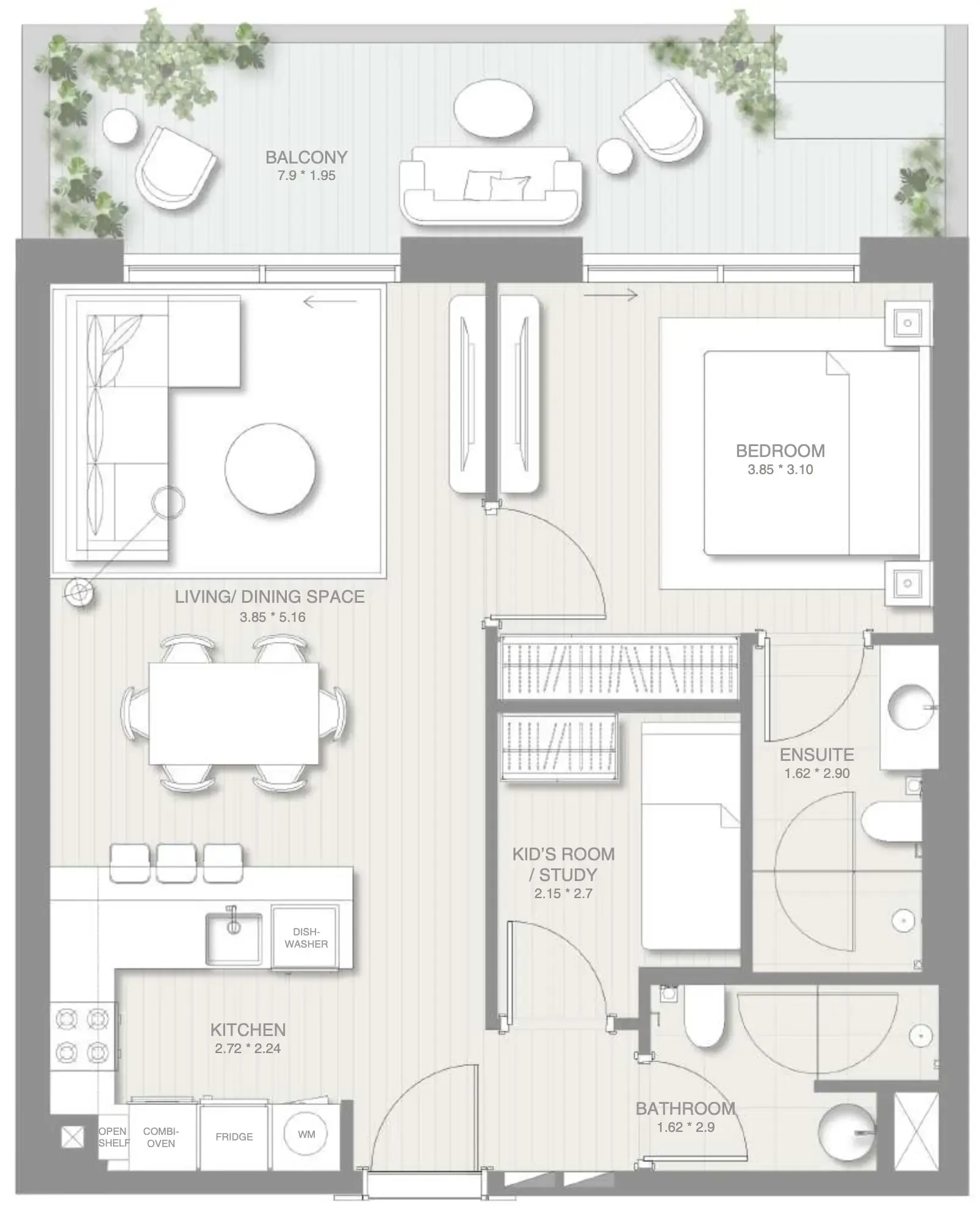 SOL Properties Sol Levante floor plan