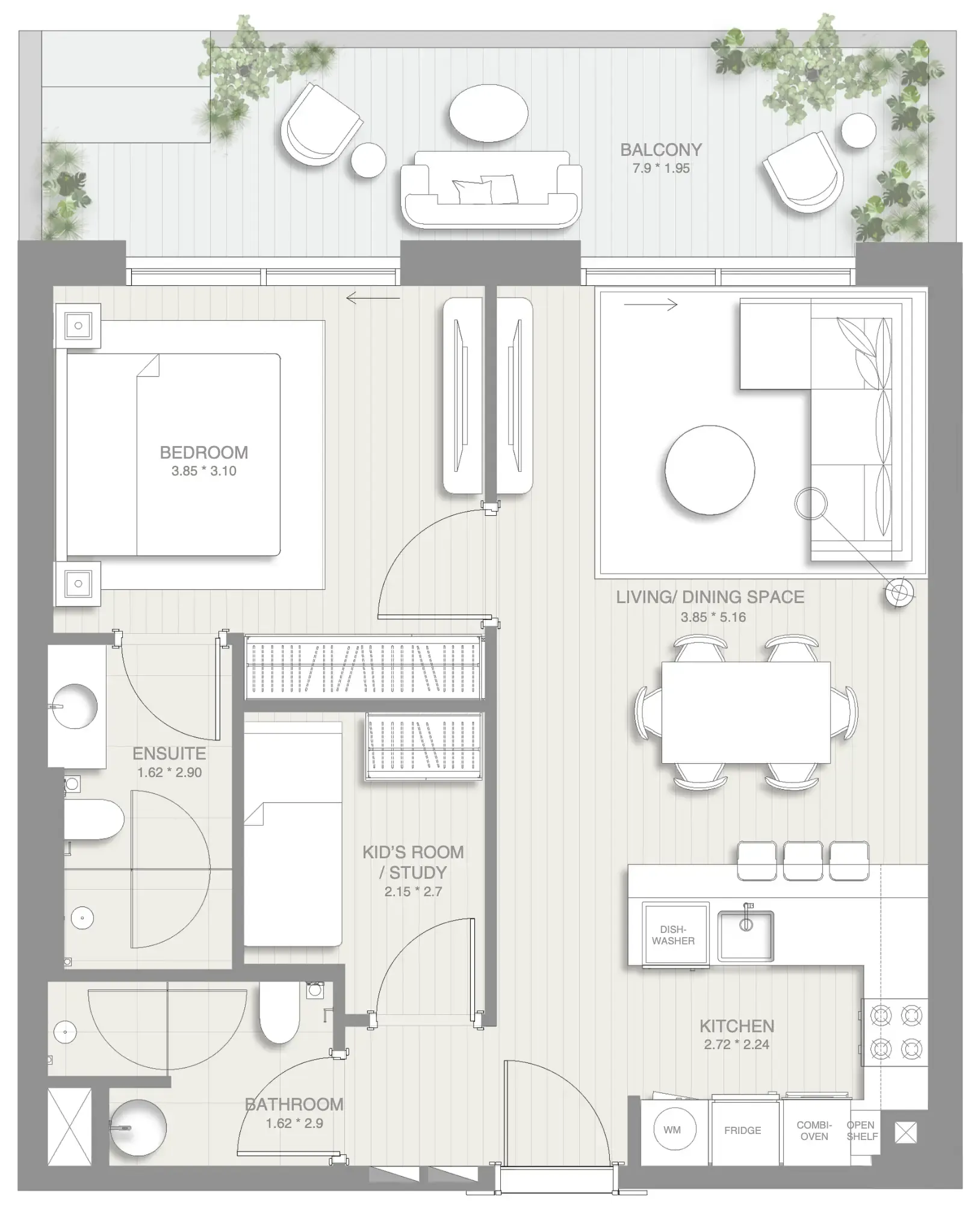 SOL Properties Sol Levante floor plan