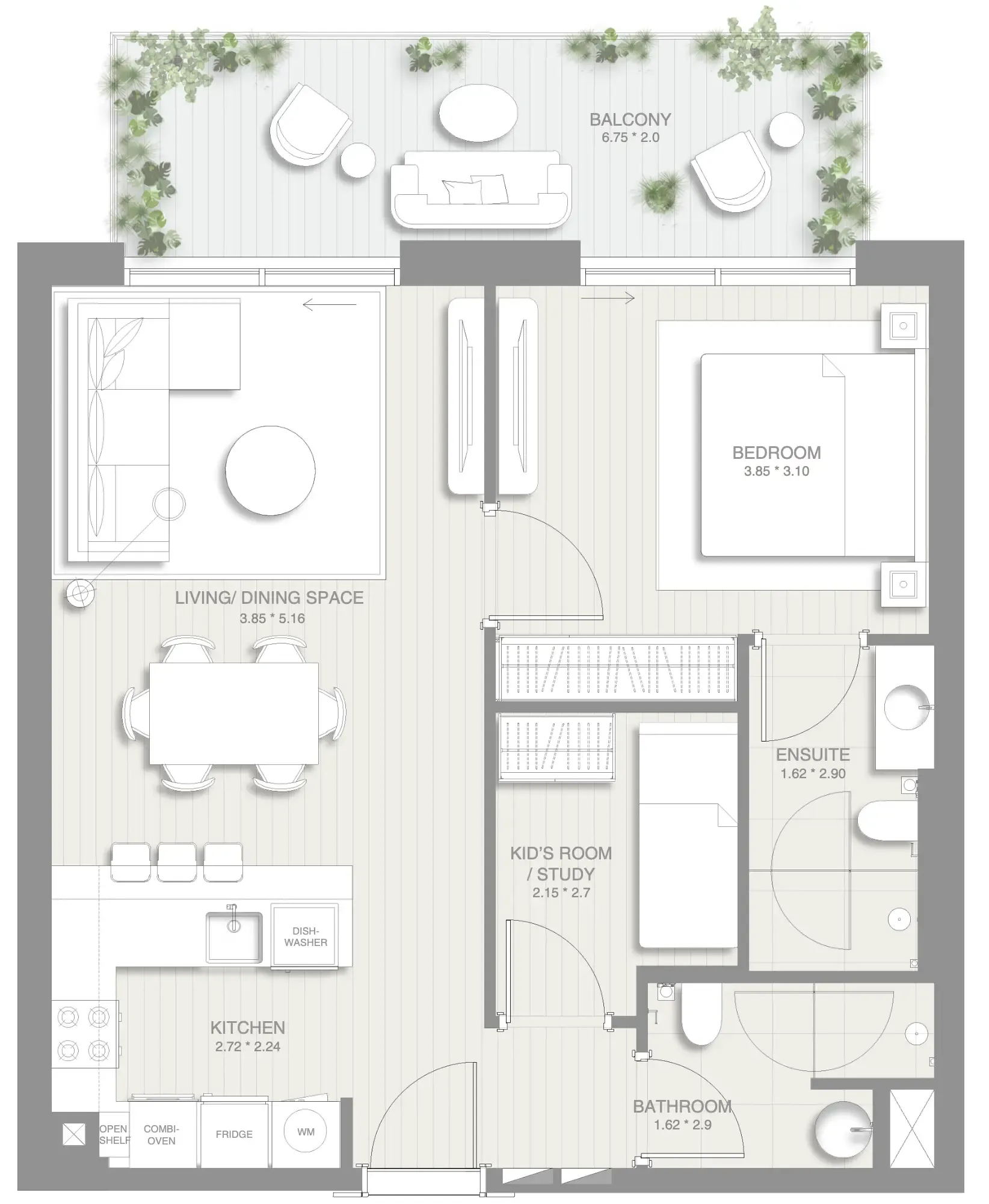 SOL Properties Sol Levante floor plan