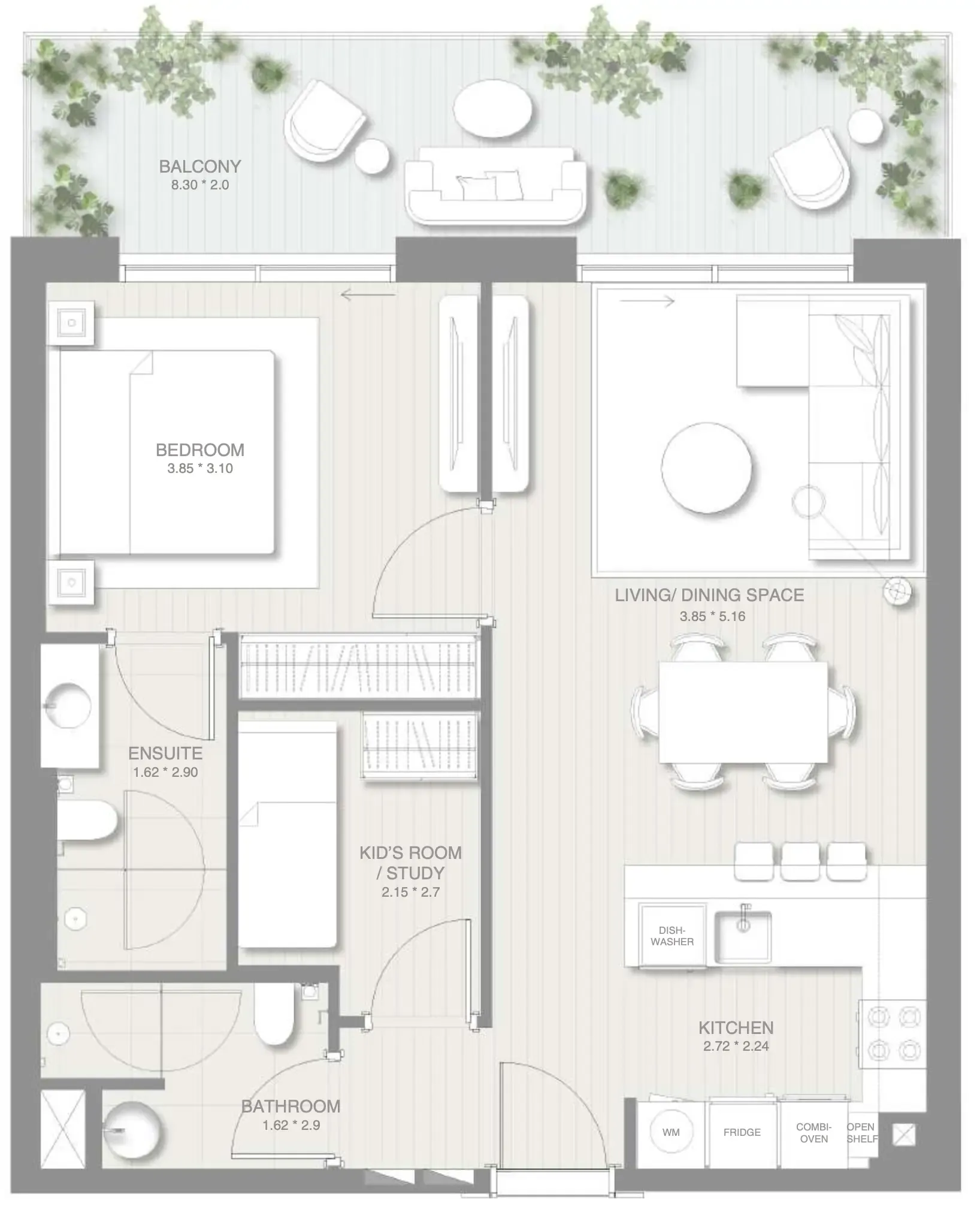 SOL Properties Sol Levante floor plan