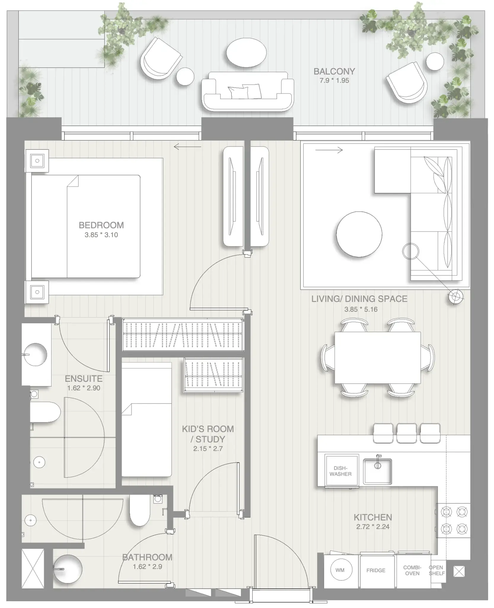 SOL Properties Sol Levante floor plan
