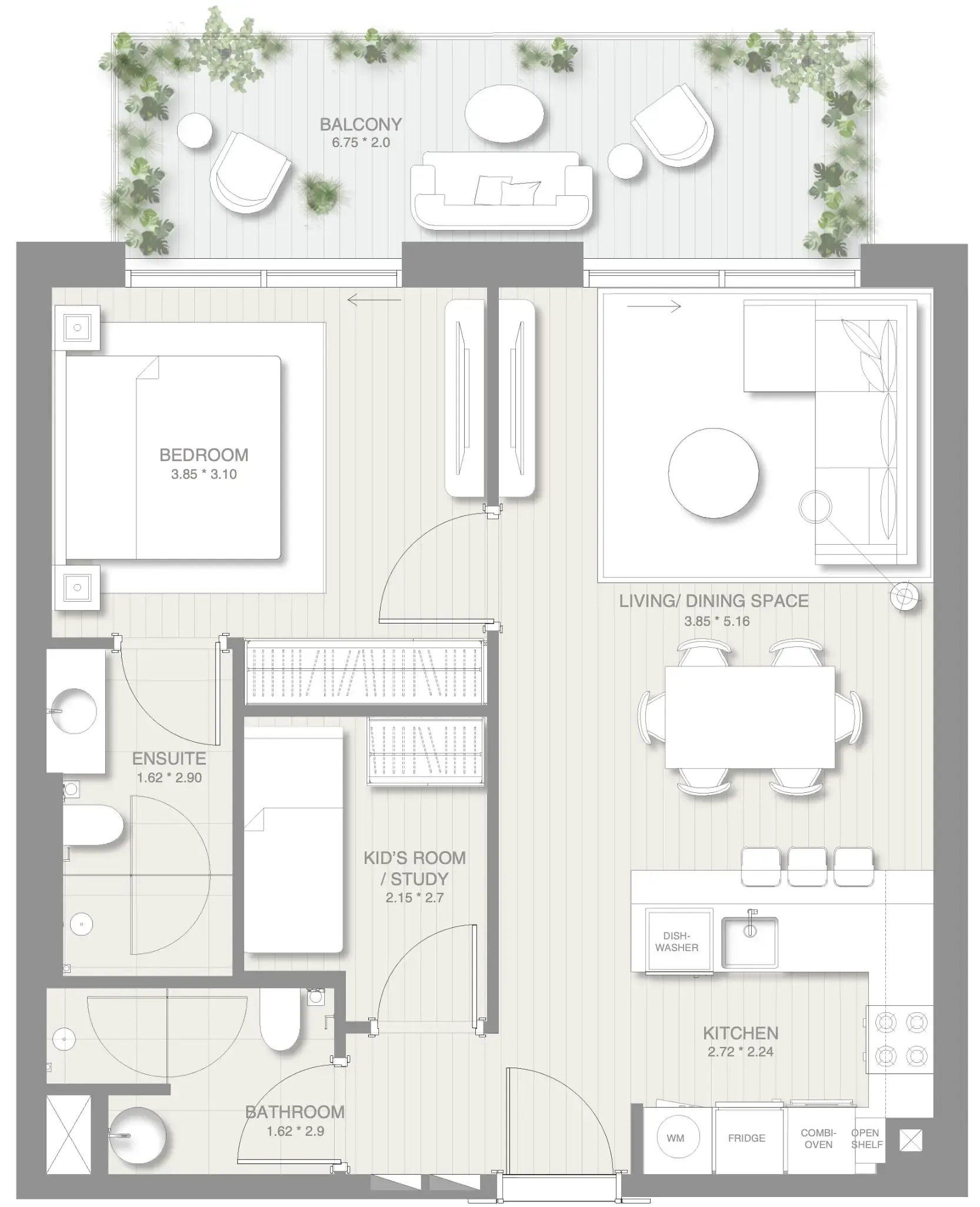 SOL Properties Sol Levante floor plan