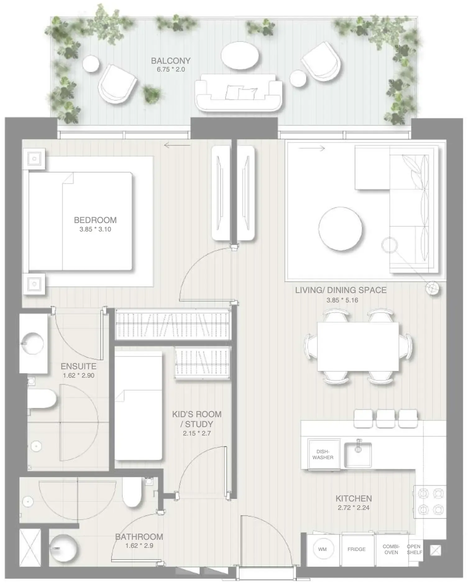 SOL Properties Sol Levante floor plan
