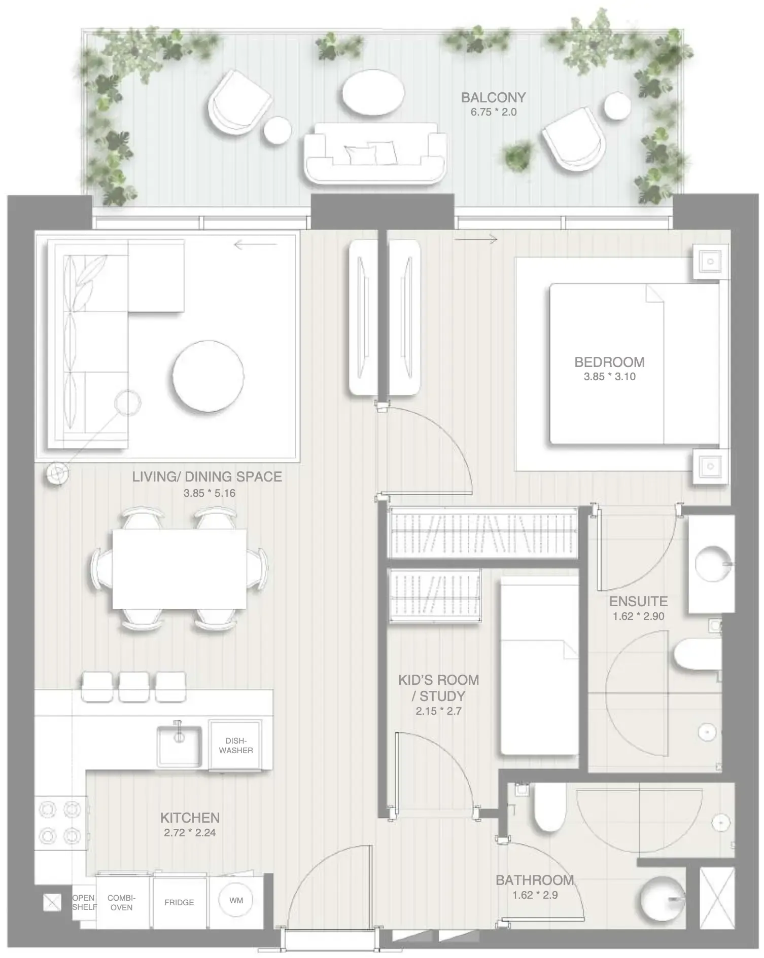SOL Properties Sol Levante floor plan