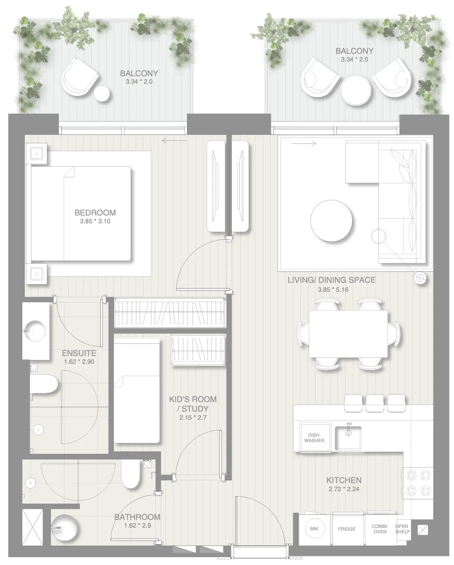 SOL Properties Sol Levante floor plan