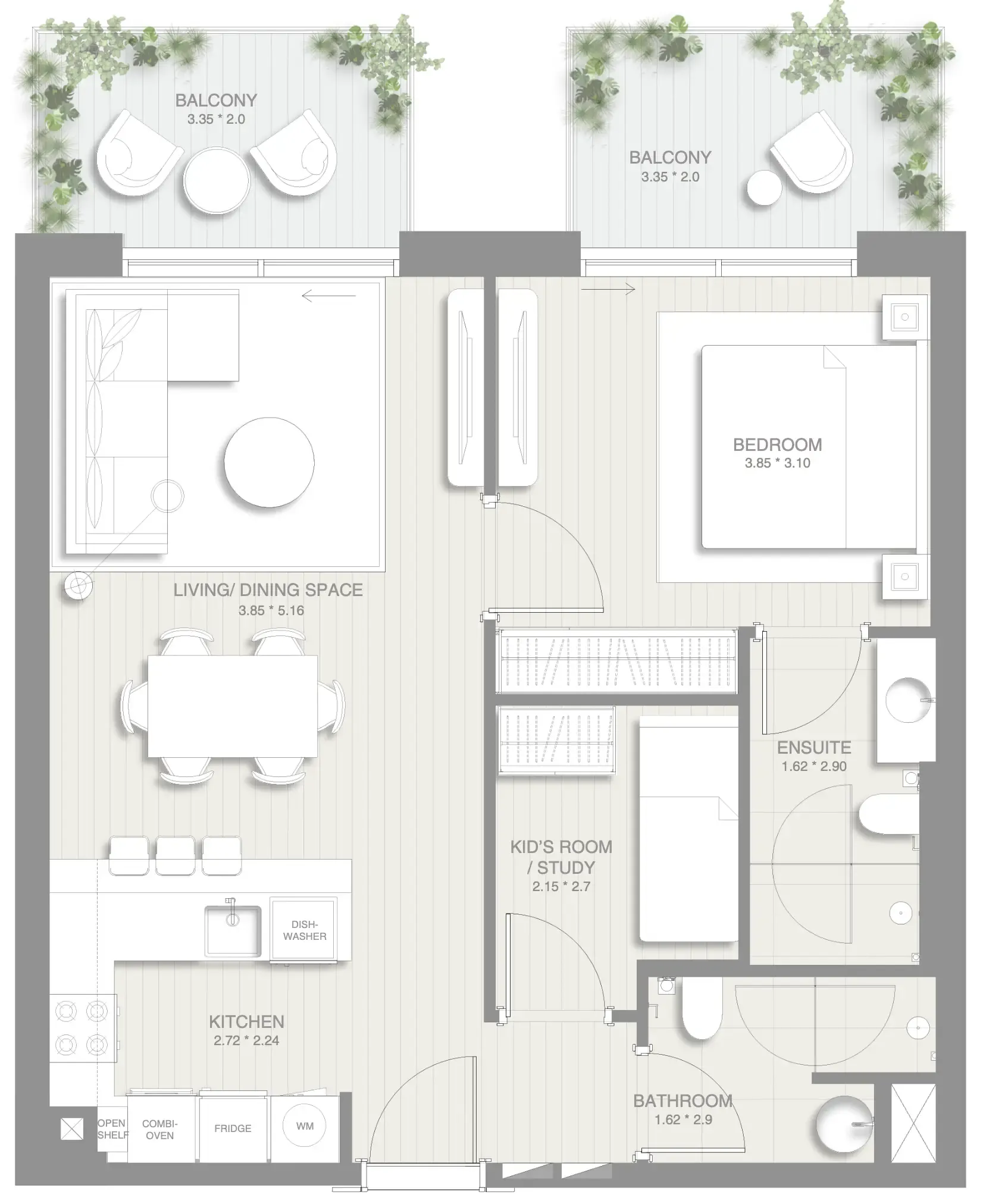 SOL Properties Sol Levante floor plan