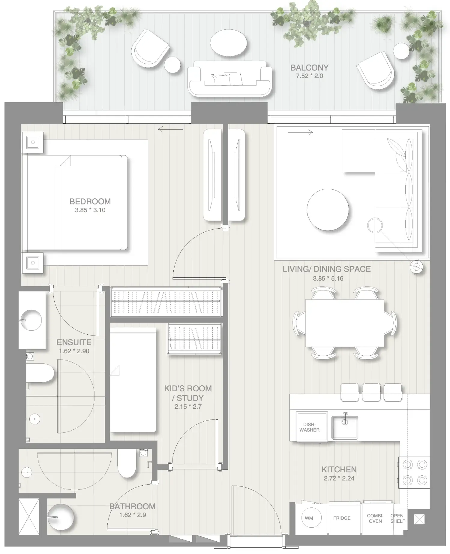 SOL Properties Sol Levante floor plan
