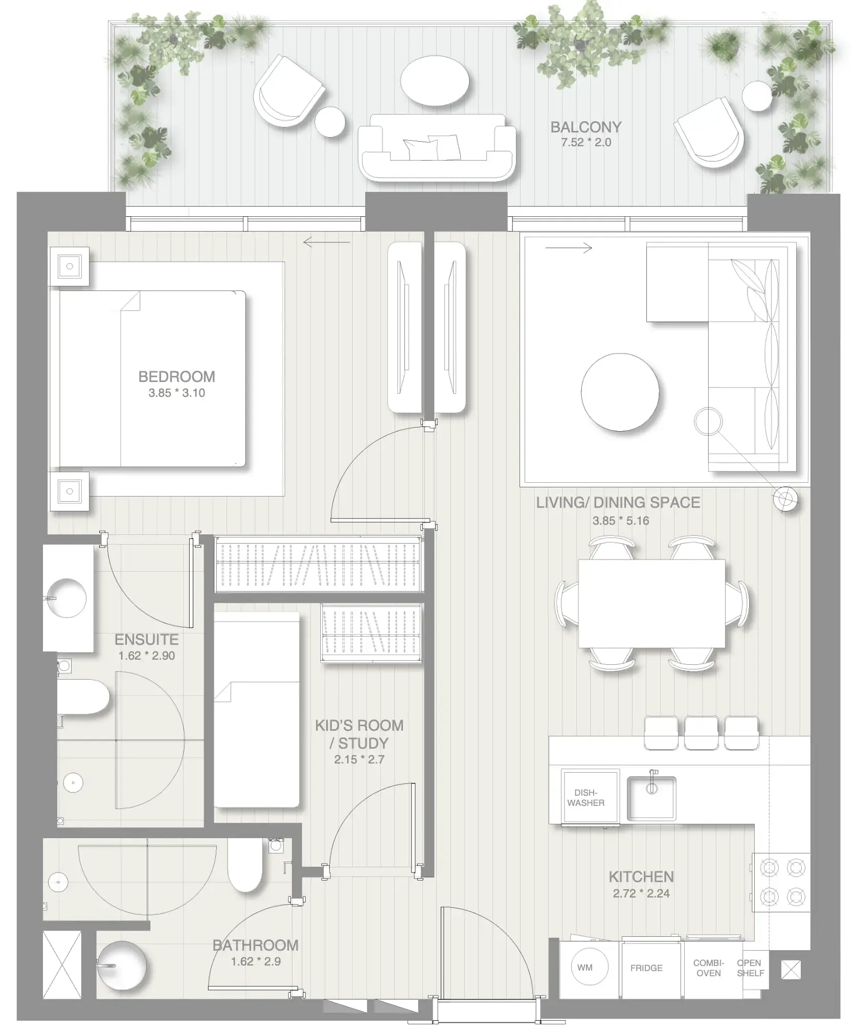 SOL Properties Sol Levante floor plan