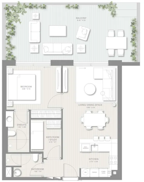 SOL Properties Sol Levante floor plan