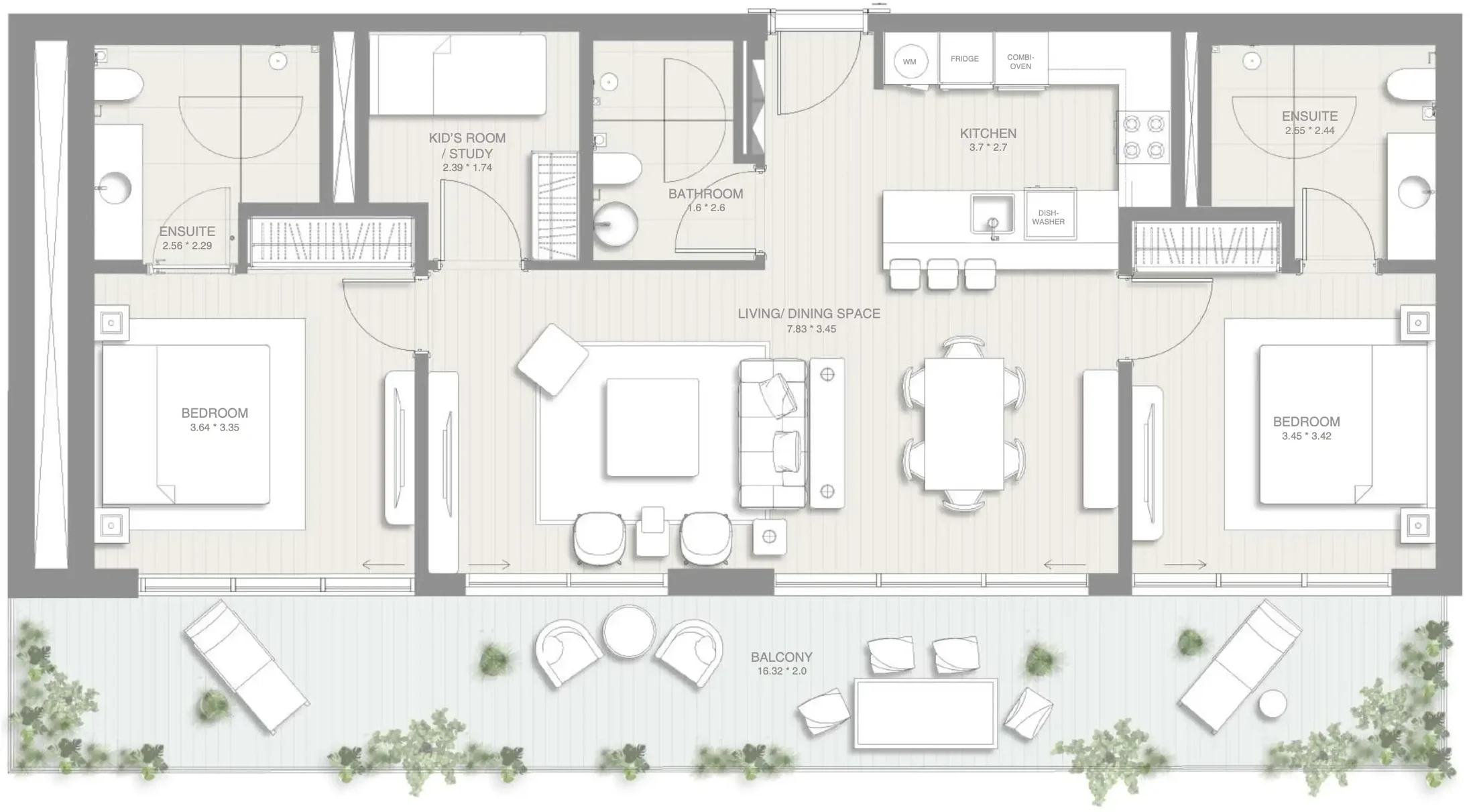 SOL Properties Sol Levante floor plan