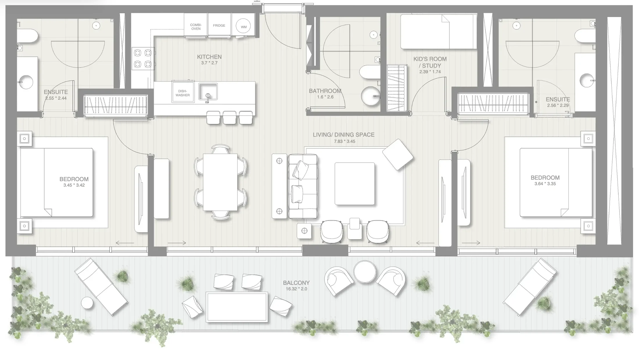 SOL Properties Sol Levante floor plan