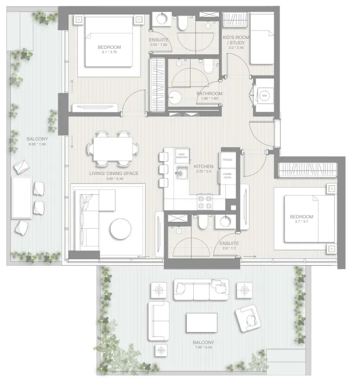 SOL Properties Sol Levante floor plan