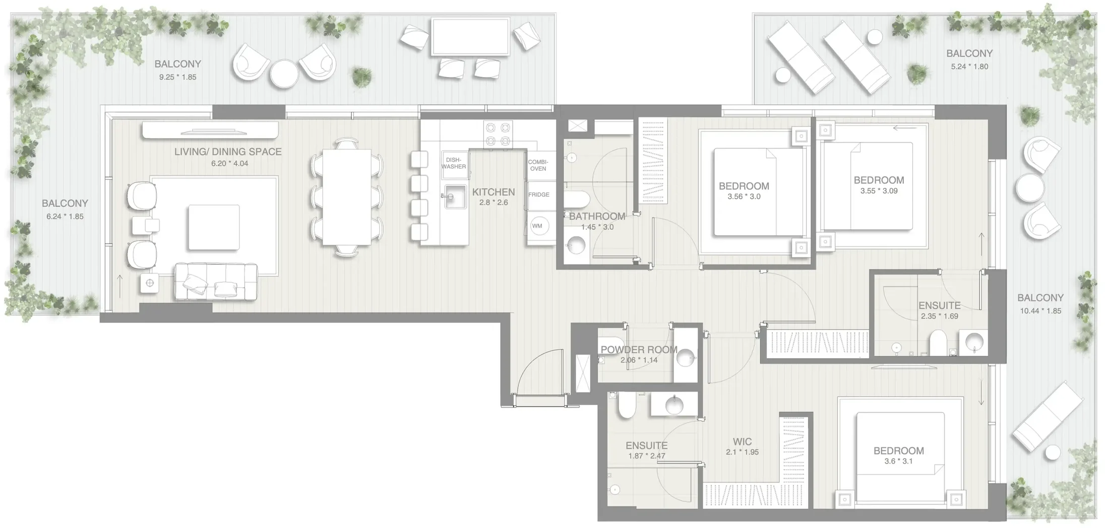 SOL Properties Sol Levante floor plan