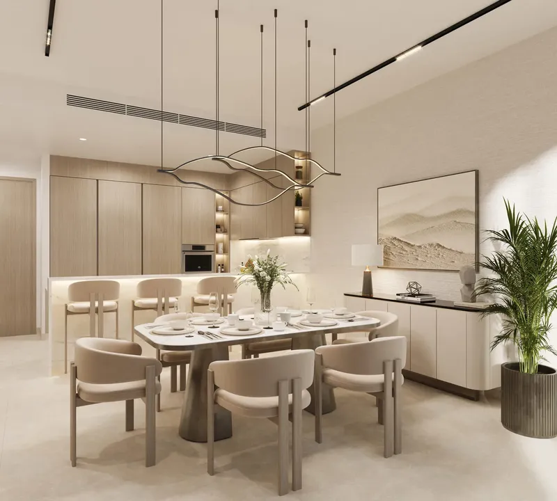 Interior at Sol Levante in JVT (Jumeirah Village Triangle) Dubai