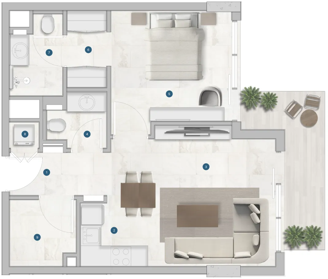 Centurion Sola Residences floor plan