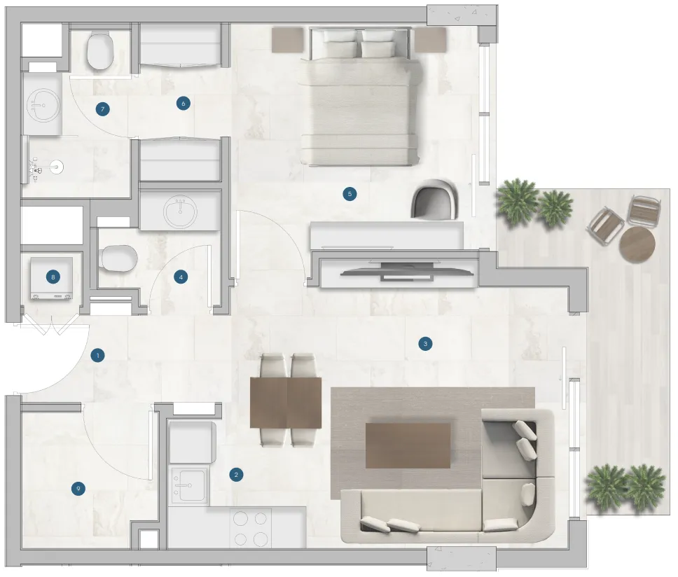 Centurion Sola Residences floor plan