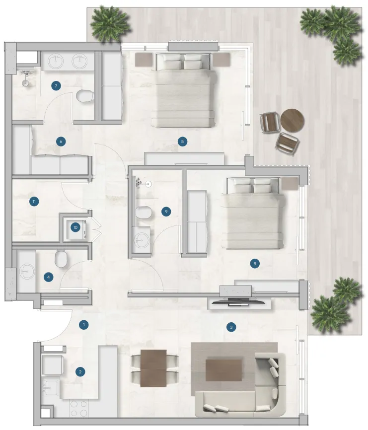 Centurion Sola Residences floor plan