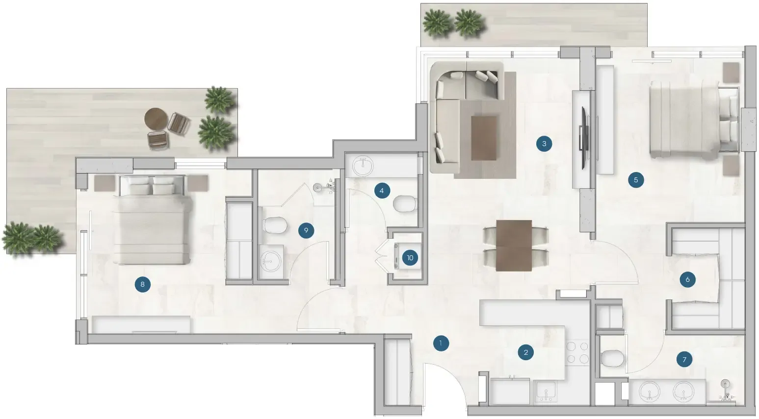 Centurion Sola Residences floor plan