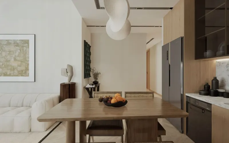 Interior at Solanki One in Dubailand Residence Complex Dubai