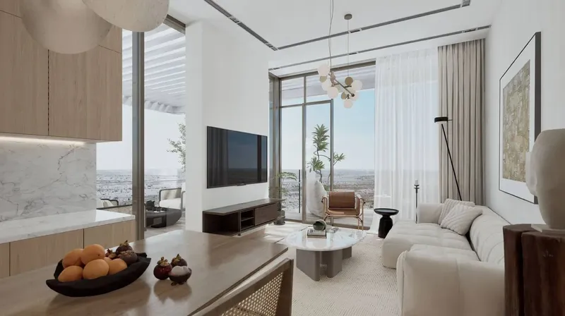 Interior at Solanki One in Dubailand Residence Complex Dubai