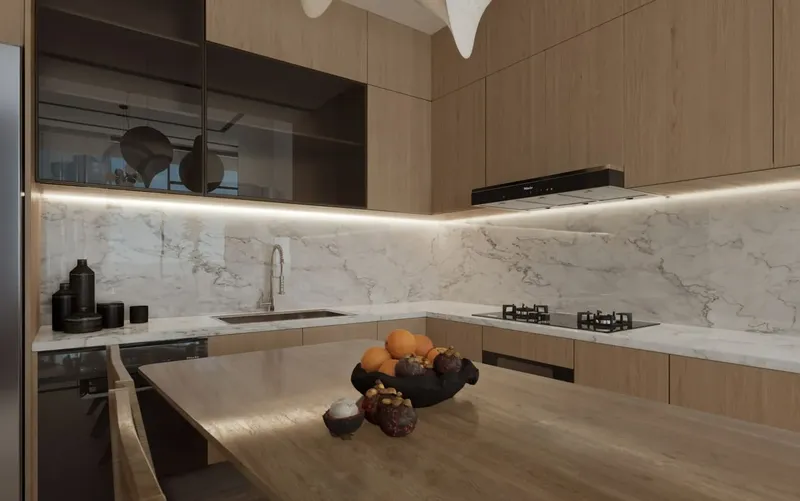 Interior at Solanki One in Dubailand Residence Complex Dubai