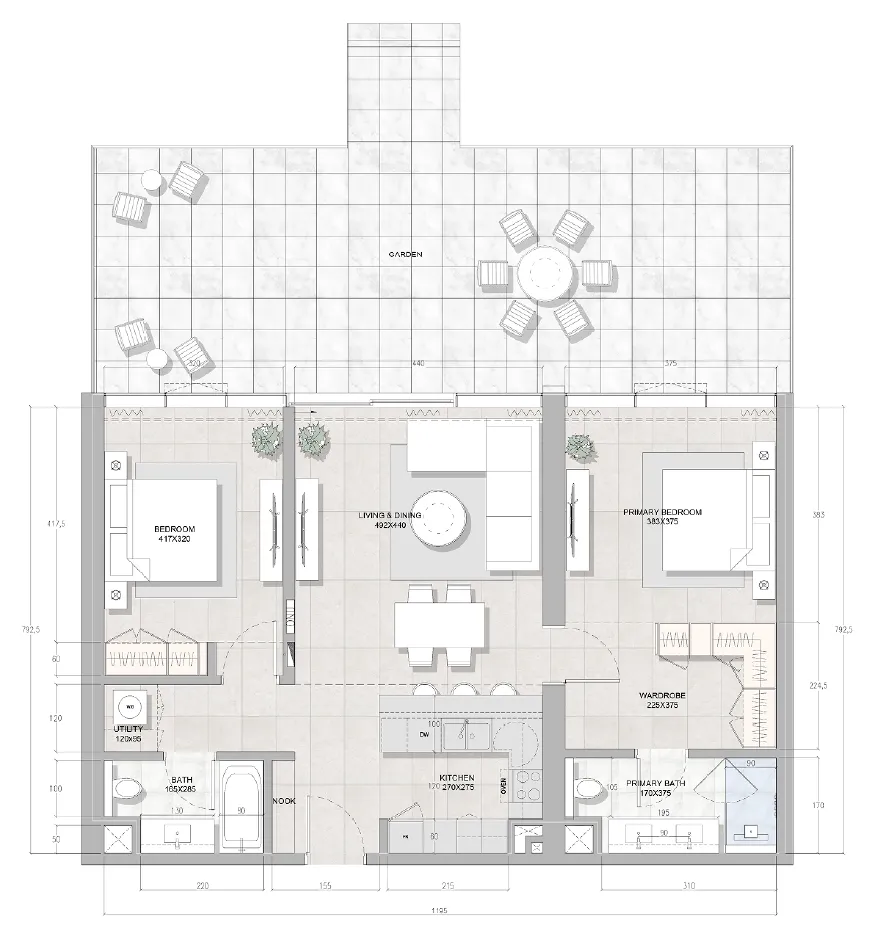 RAK Properties Solera Downtown Mina floor plan
