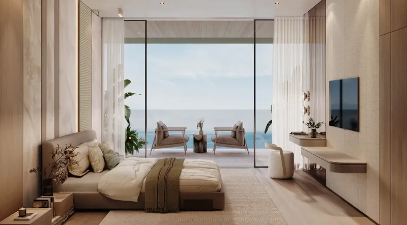 Interior at Soléva Beach Residences in Ras Al Khaimah