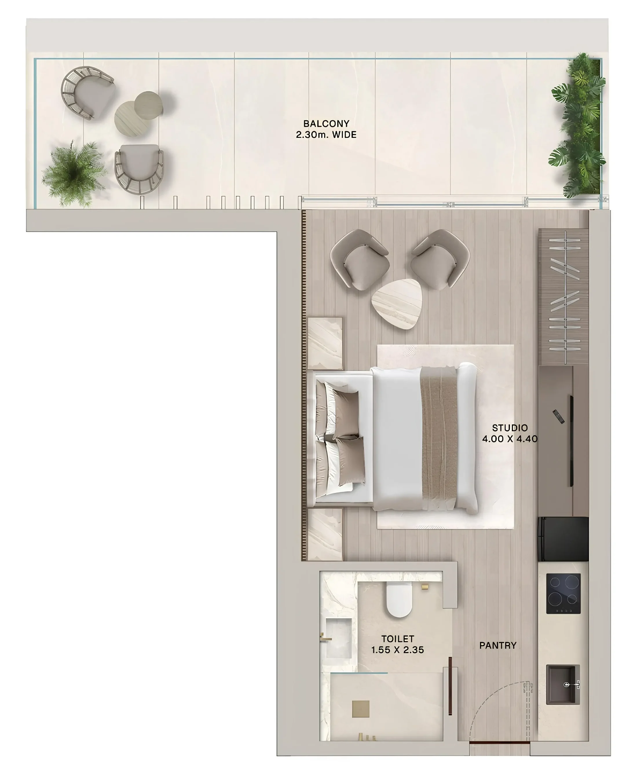Al Huzaifa Properties Soléva Beach Residences floor plan