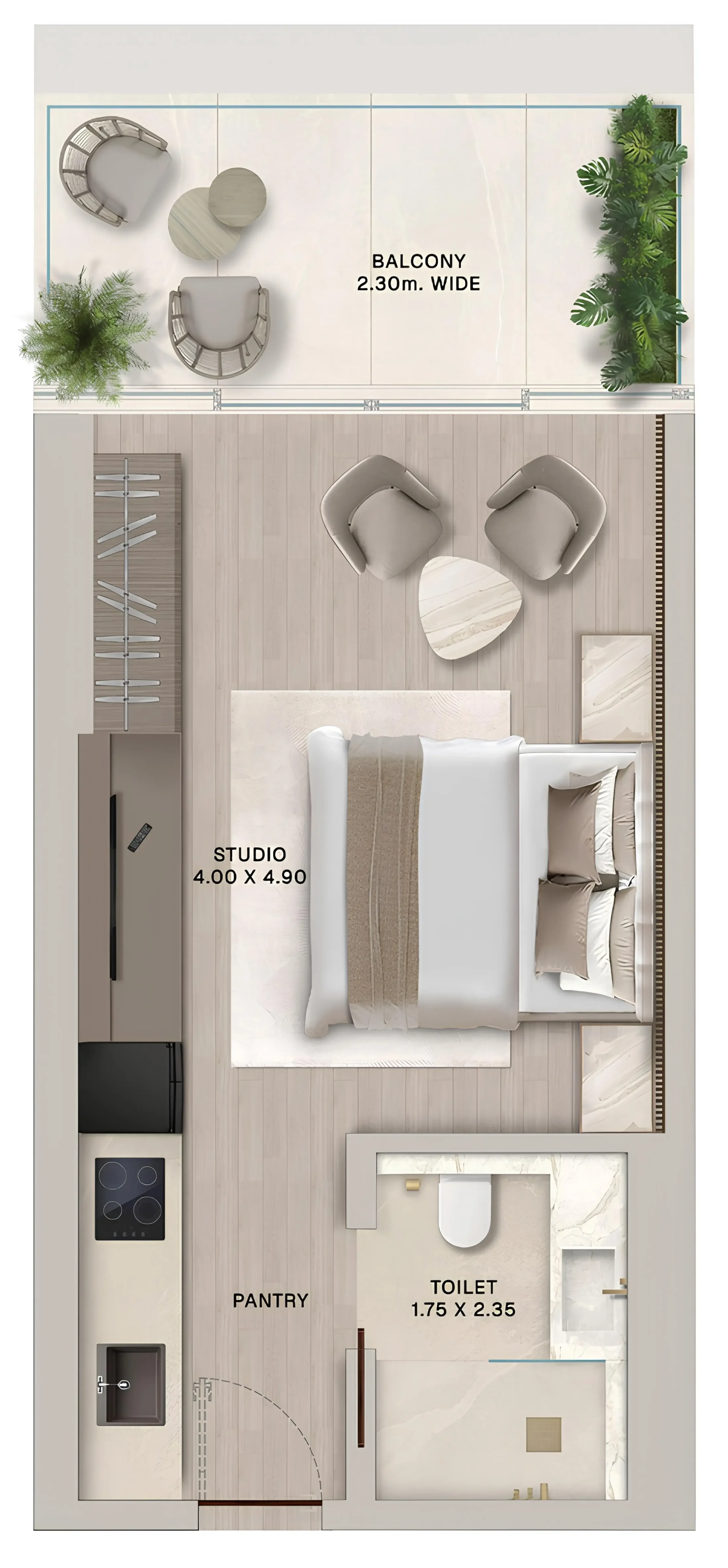 Al Huzaifa Properties Soléva Beach Residences floor plan