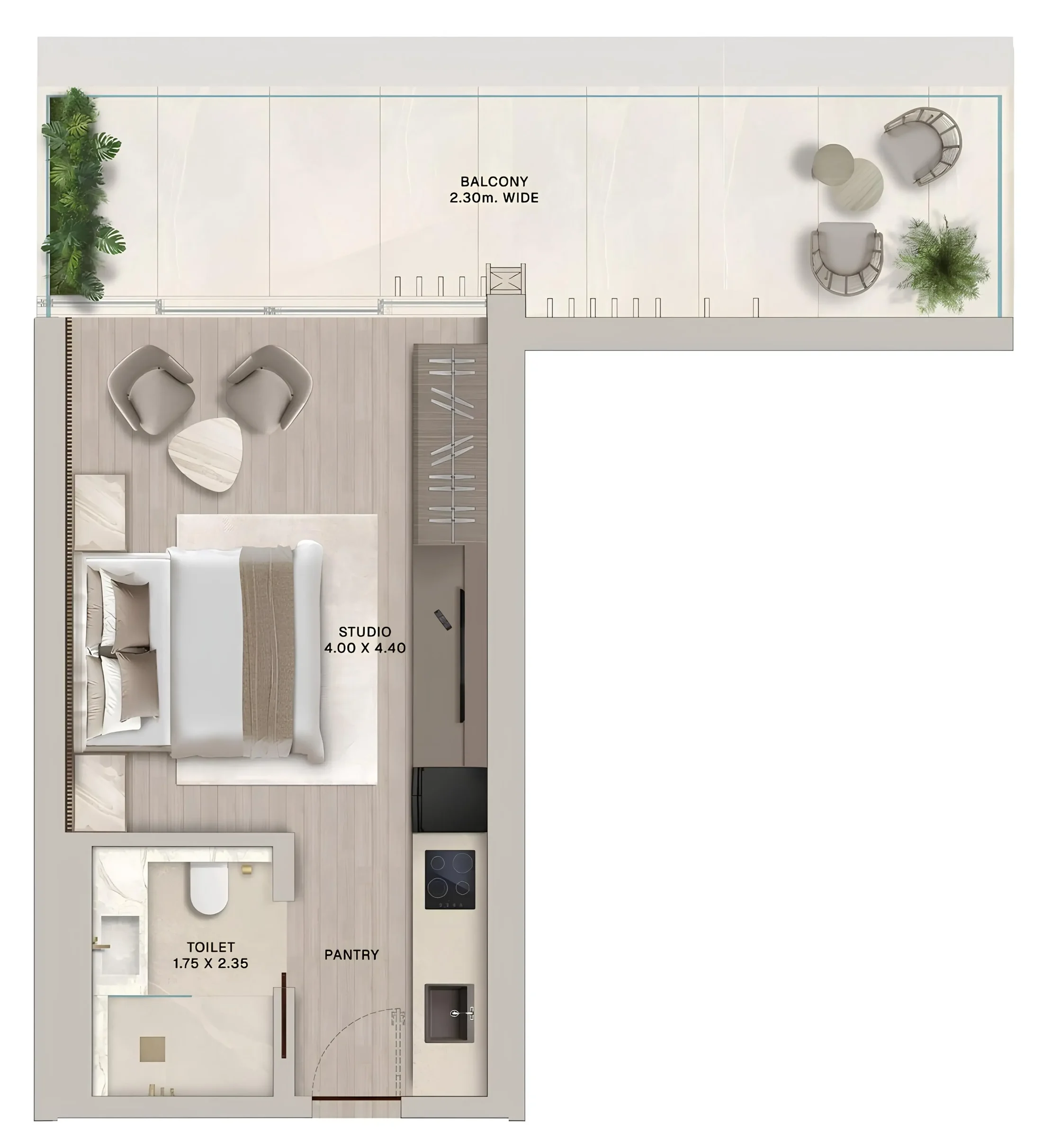 Al Huzaifa Properties Soléva Beach Residences floor plan
