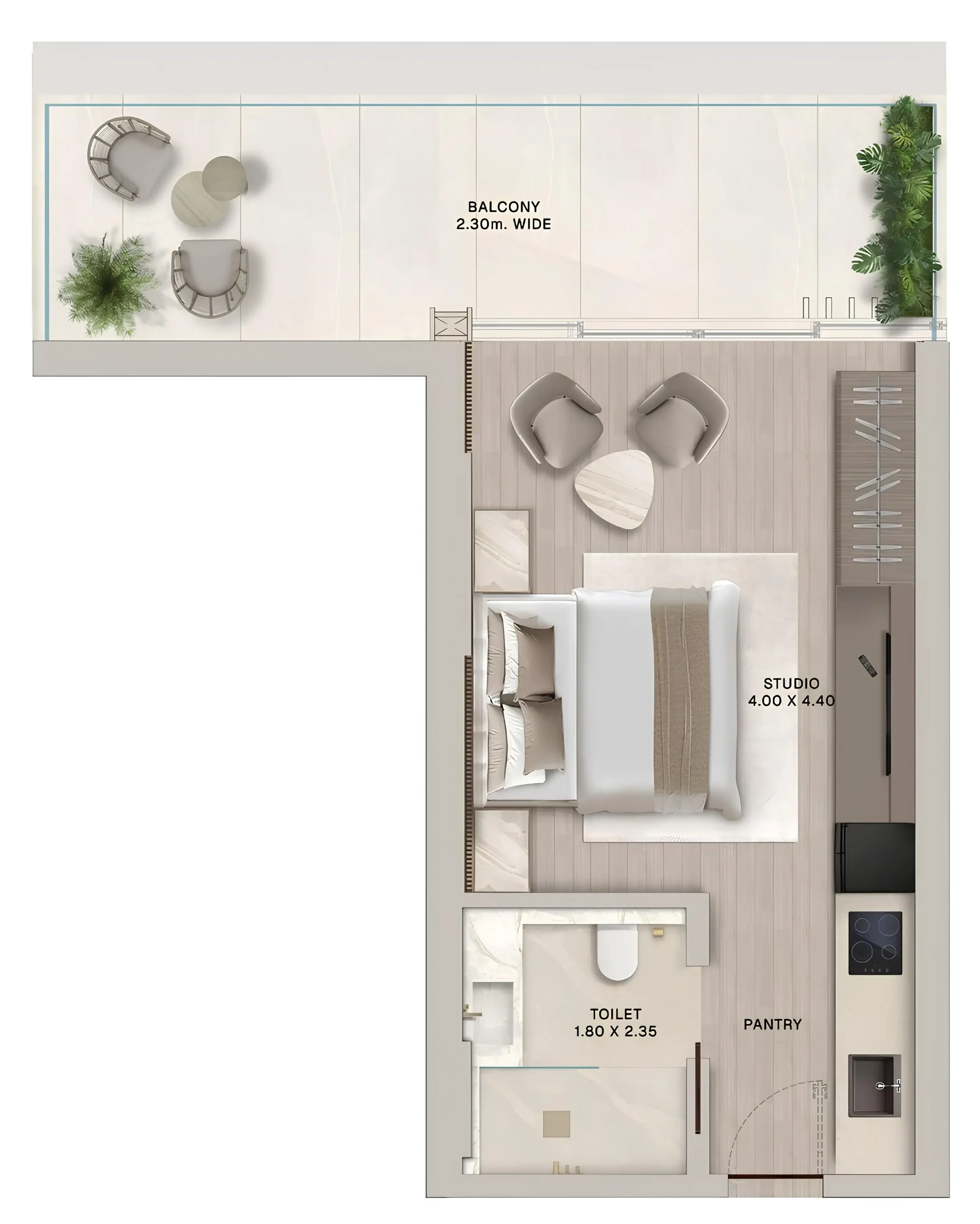 Al Huzaifa Properties Soléva Beach Residences floor plan