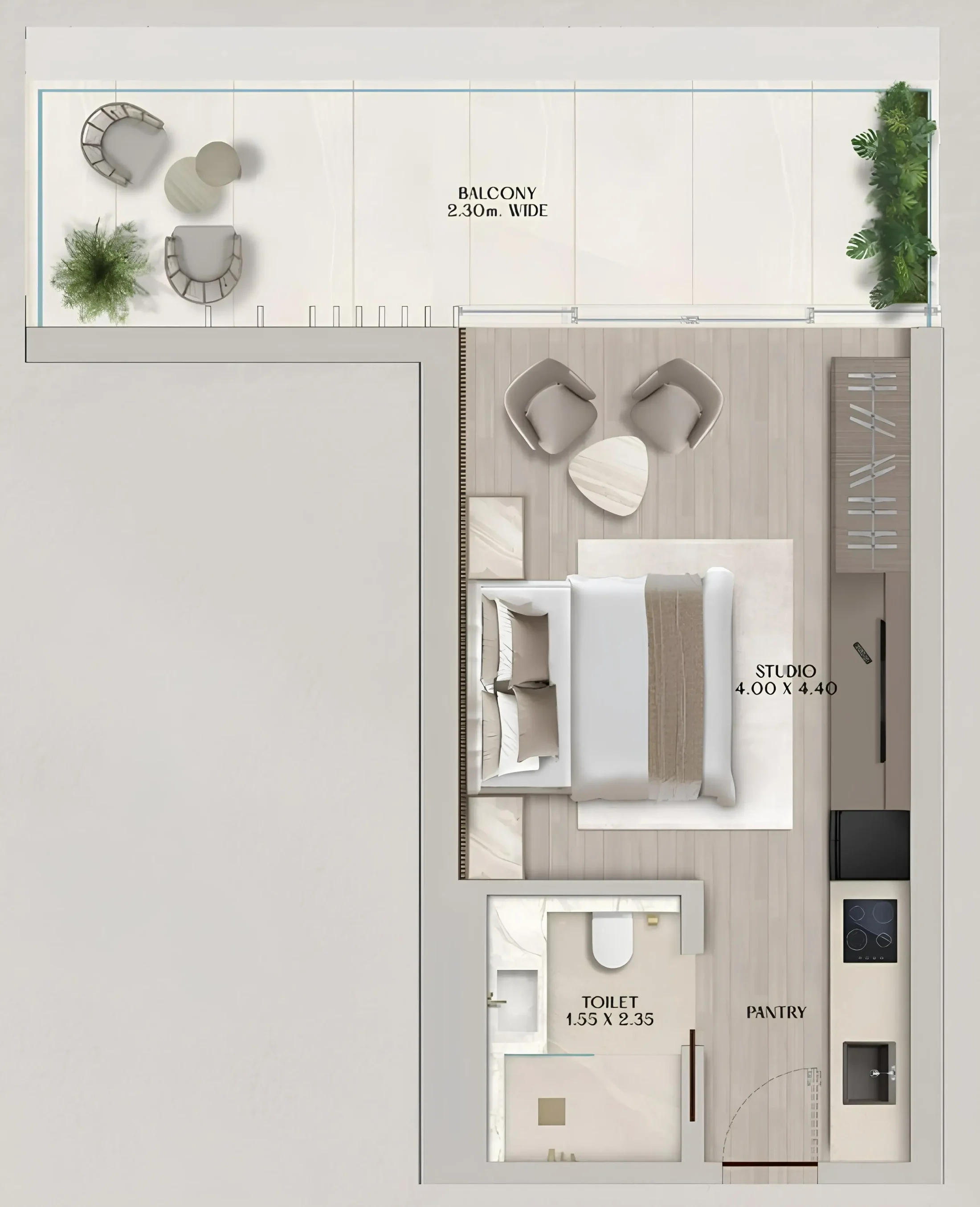 Al Huzaifa Properties Soléva Beach Residences floor plan