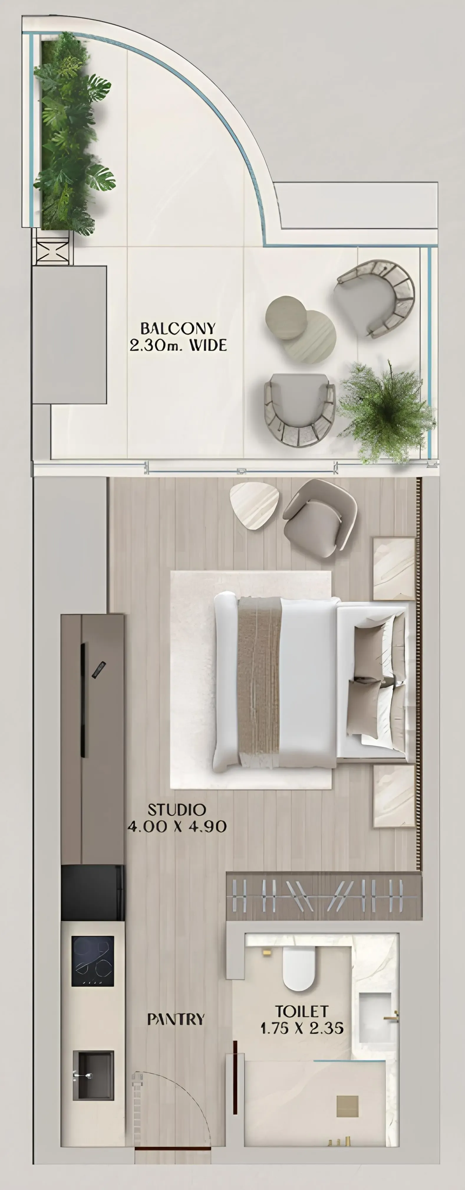 Al Huzaifa Properties Soléva Beach Residences floor plan