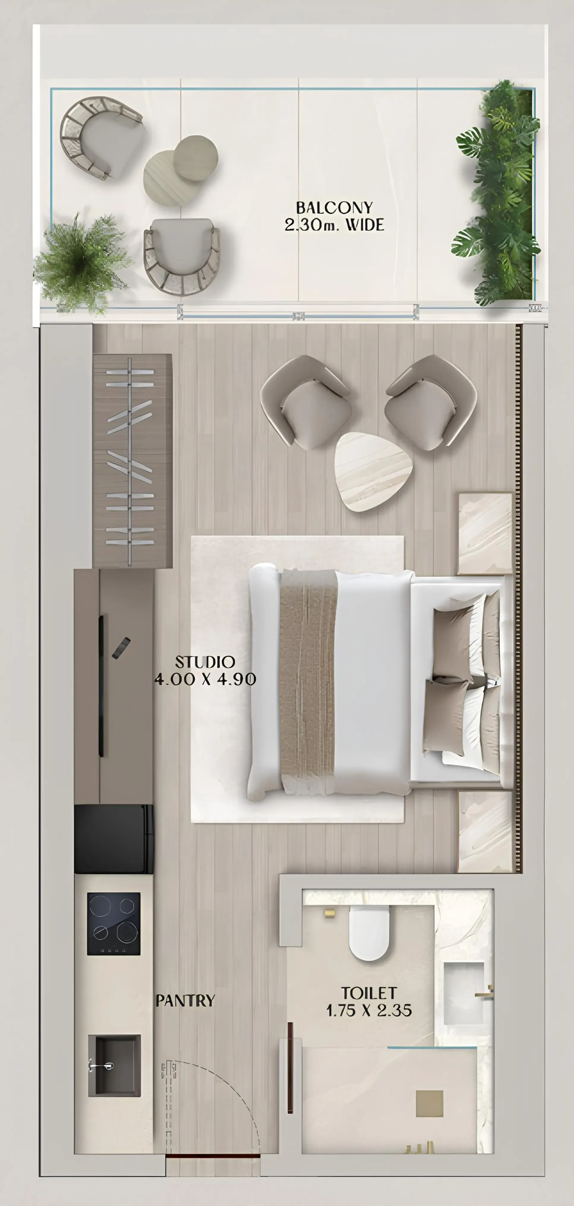 Al Huzaifa Properties Soléva Beach Residences floor plan