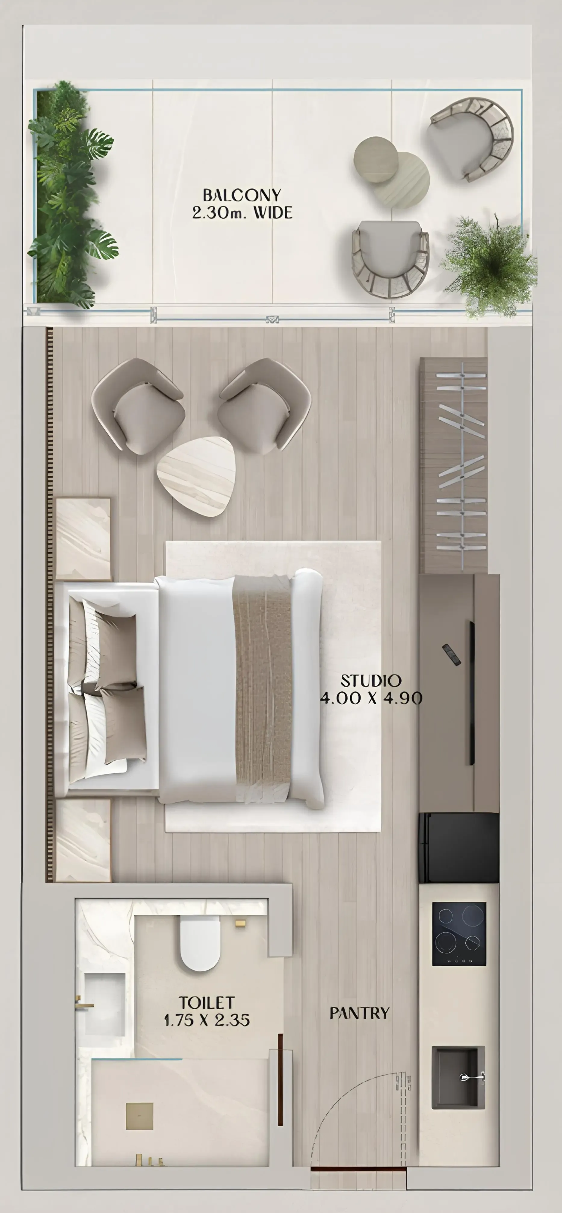 Al Huzaifa Properties Soléva Beach Residences floor plan