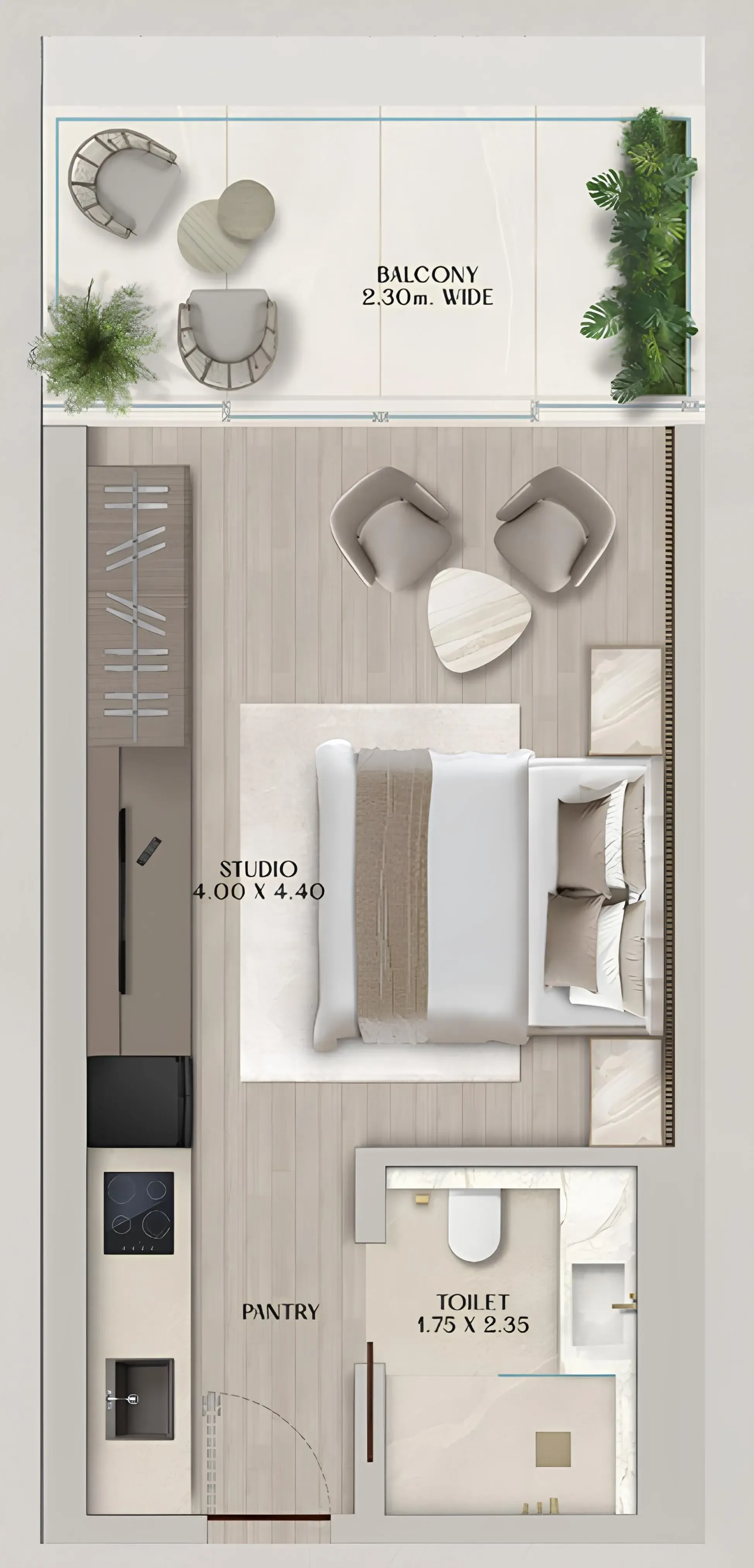 Al Huzaifa Properties Soléva Beach Residences floor plan