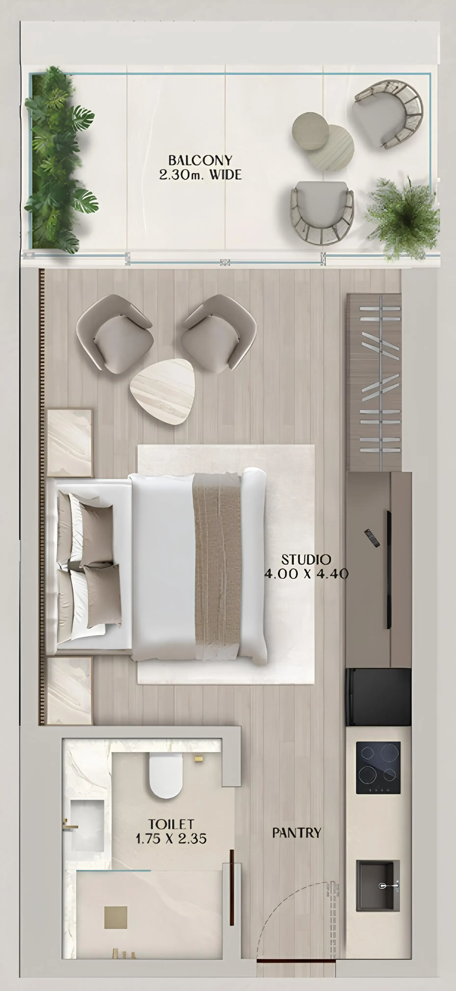 Al Huzaifa Properties Soléva Beach Residences floor plan