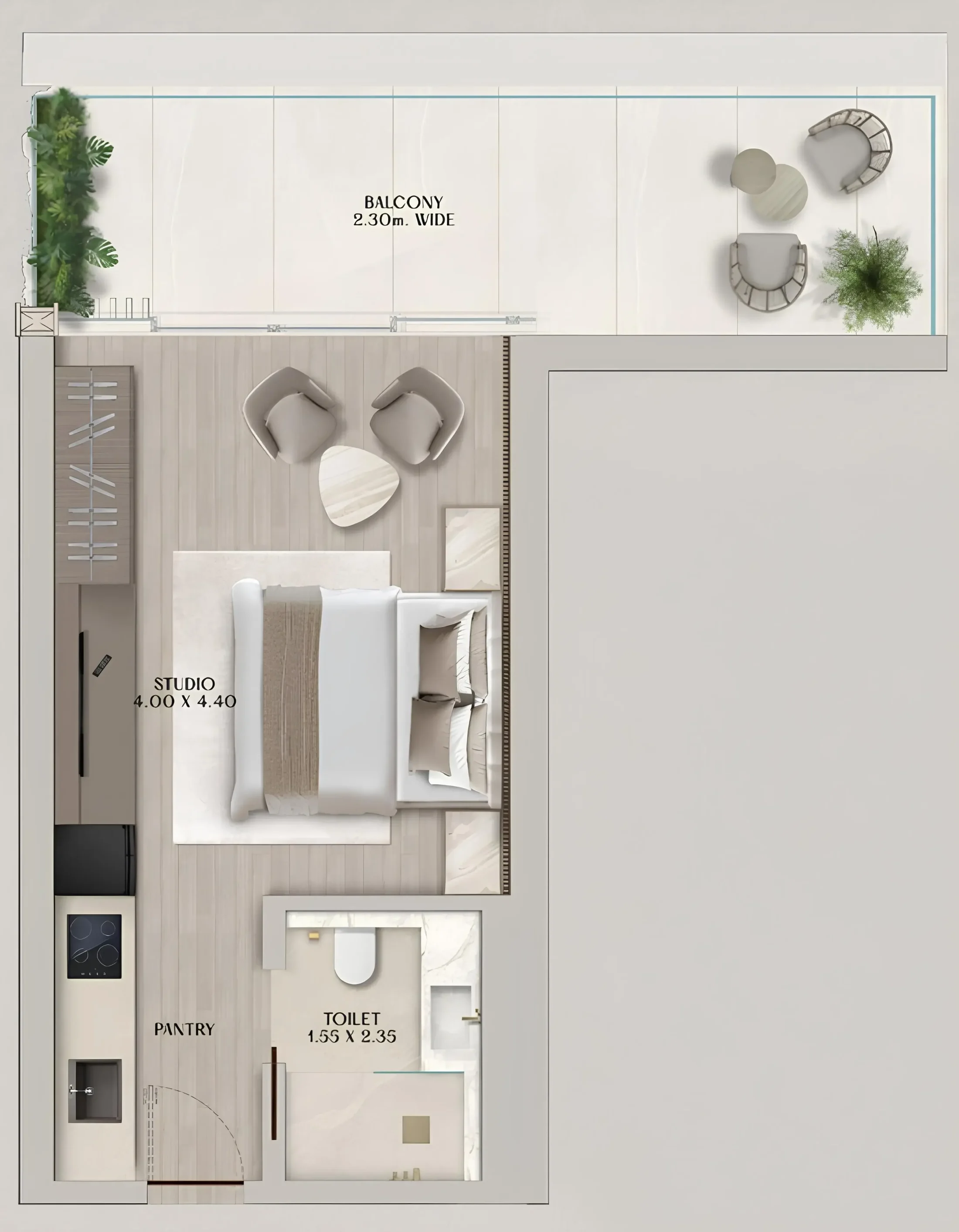 Al Huzaifa Properties Soléva Beach Residences floor plan