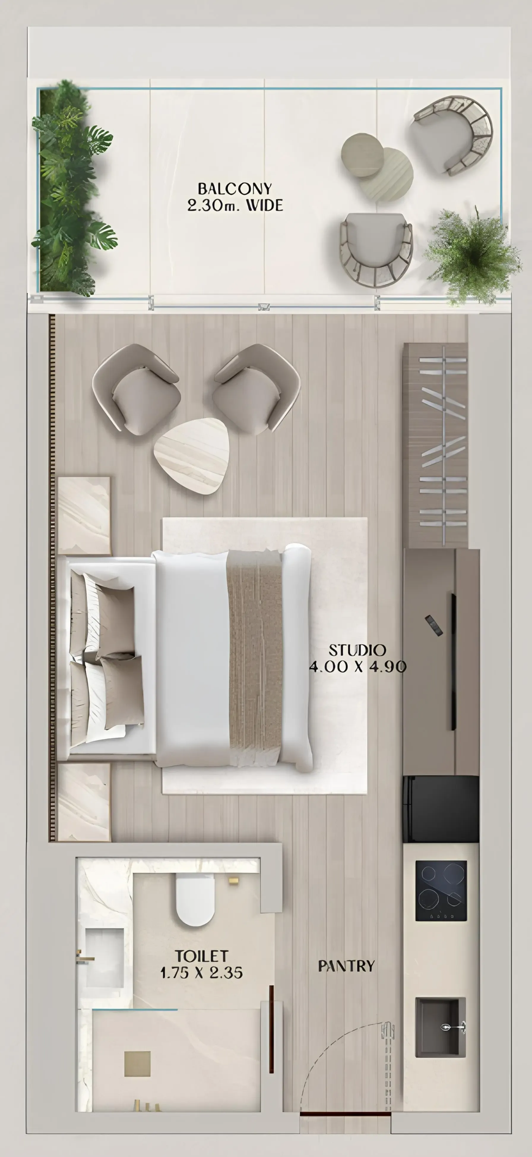 Al Huzaifa Properties Soléva Beach Residences floor plan
