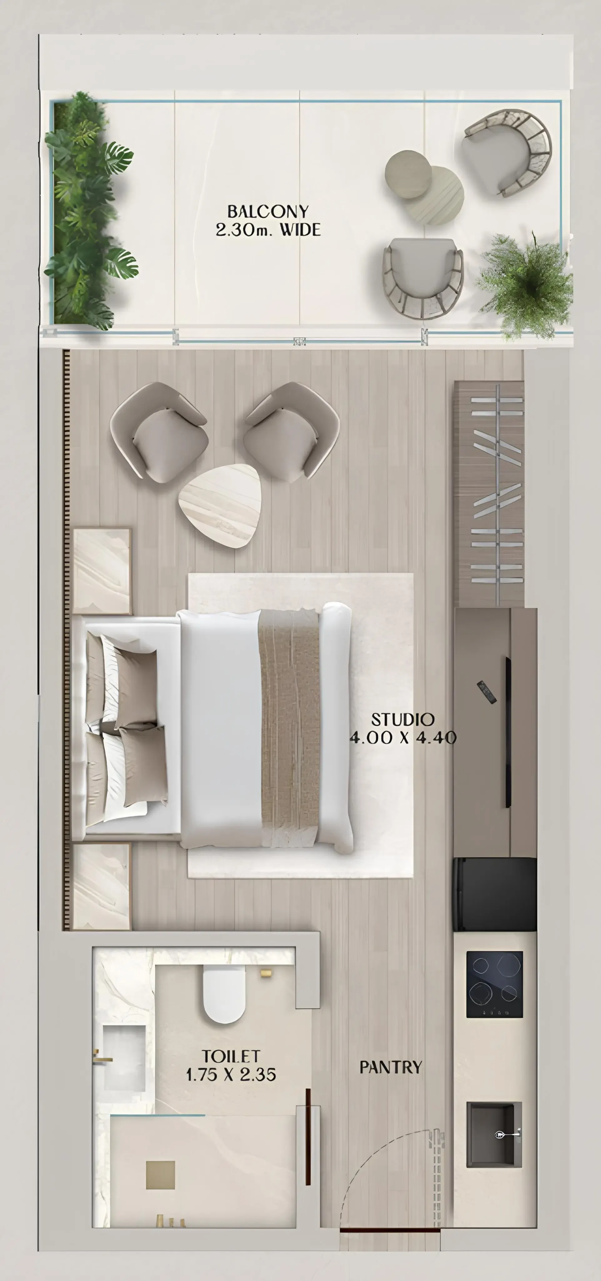 Al Huzaifa Properties Soléva Beach Residences floor plan