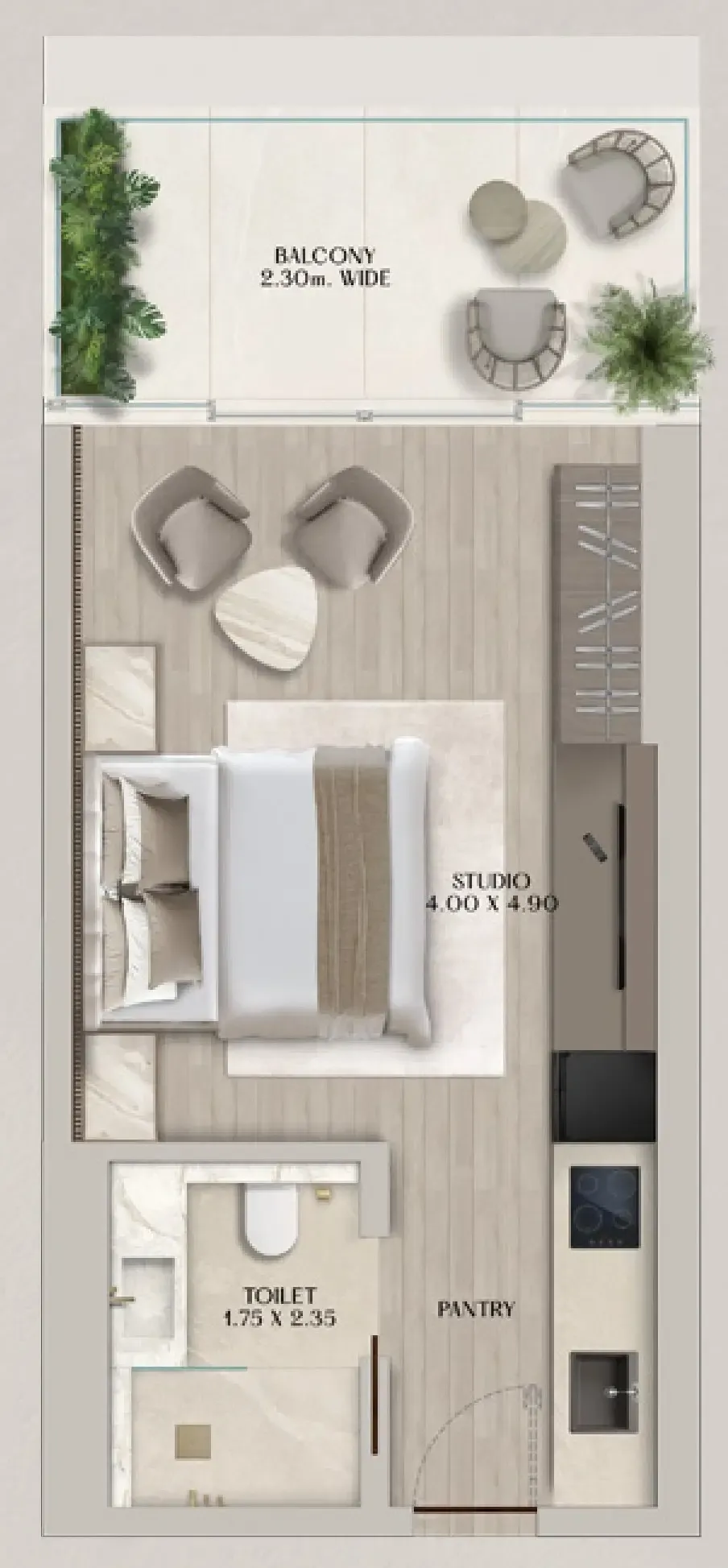Al Huzaifa Properties Soléva Beach Residences floor plan