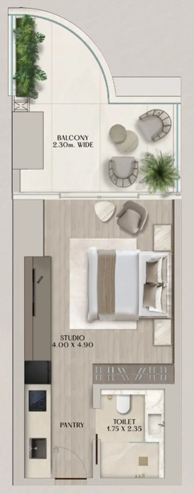 Al Huzaifa Properties Soléva Beach Residences floor plan
