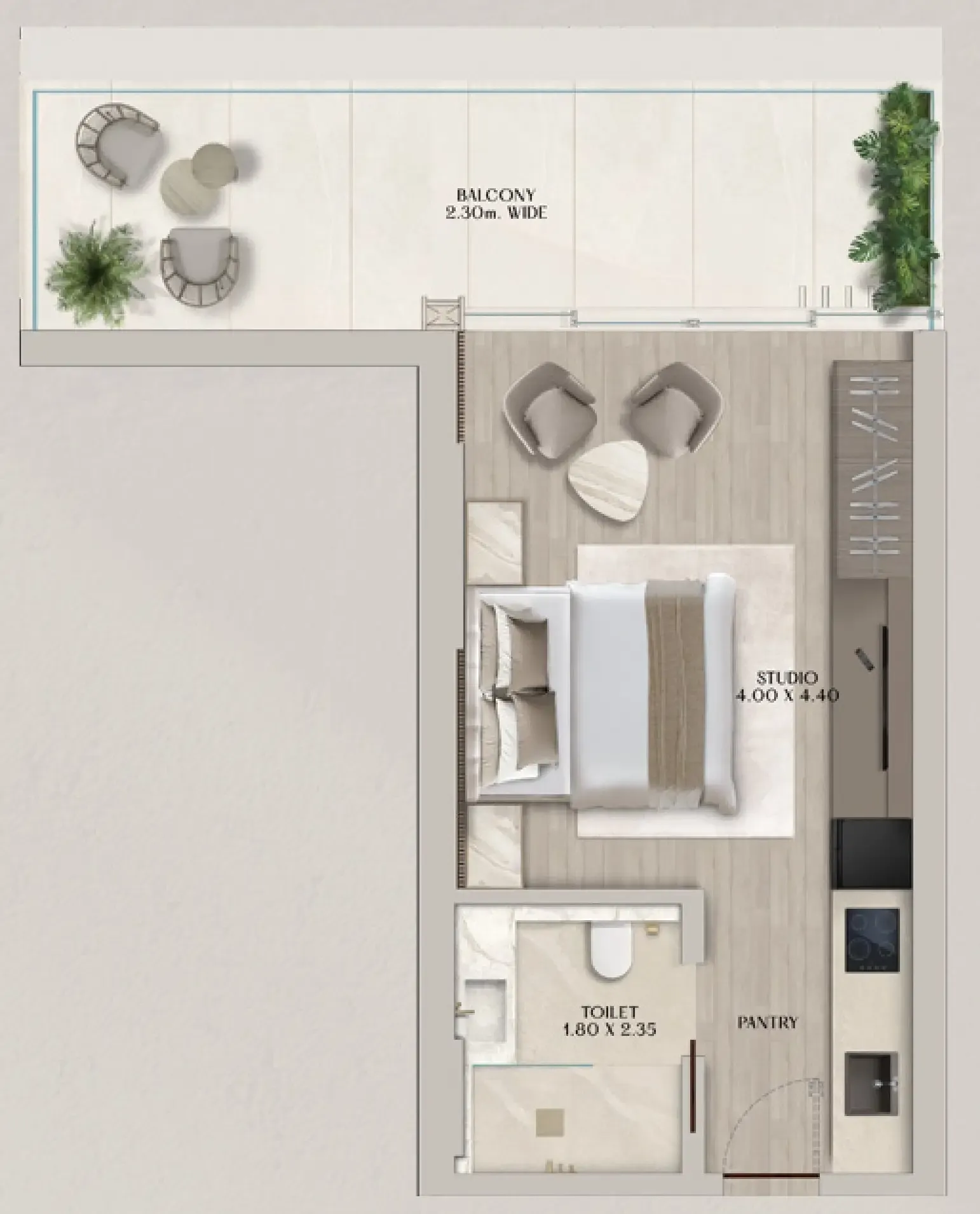 Al Huzaifa Properties Soléva Beach Residences floor plan