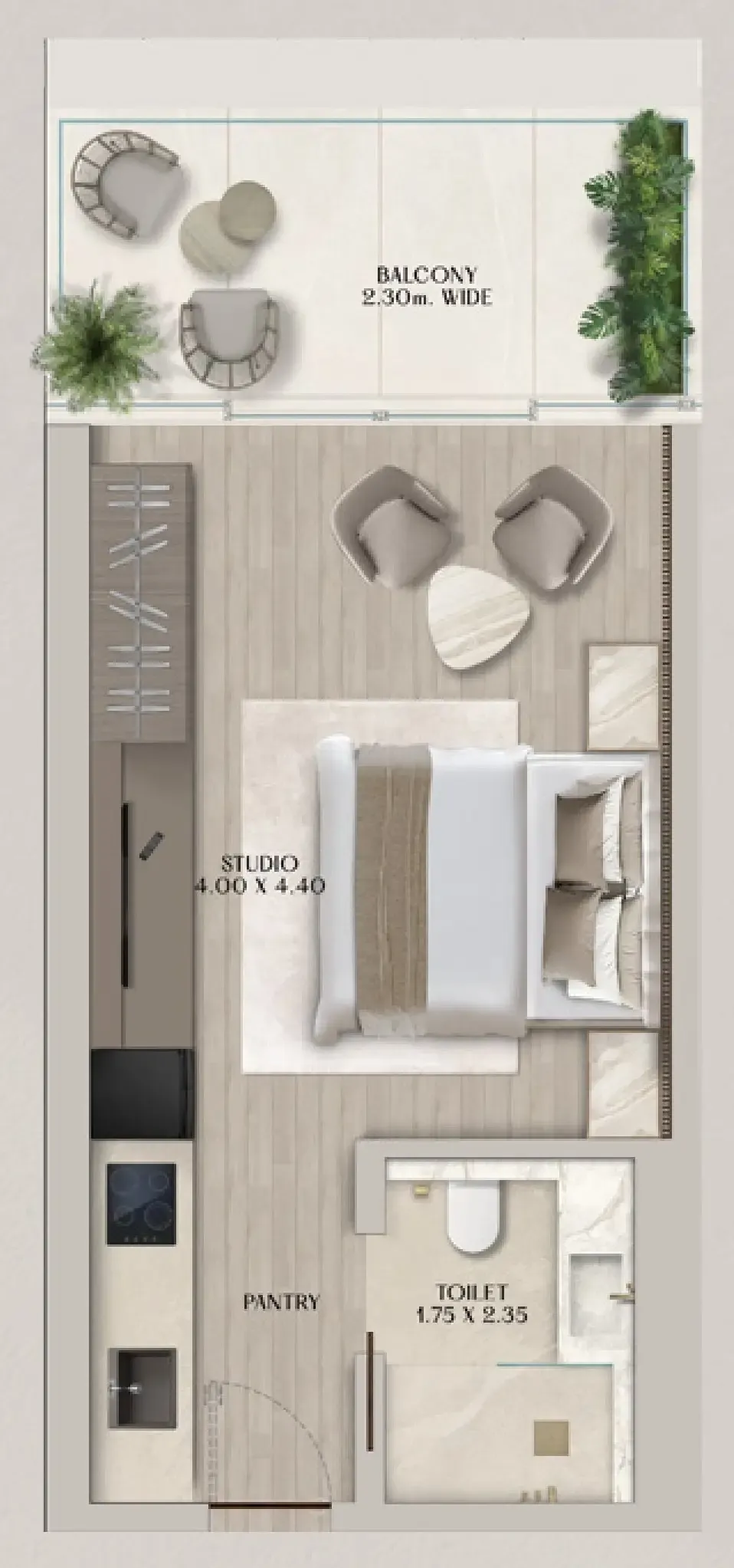 Al Huzaifa Properties Soléva Beach Residences floor plan