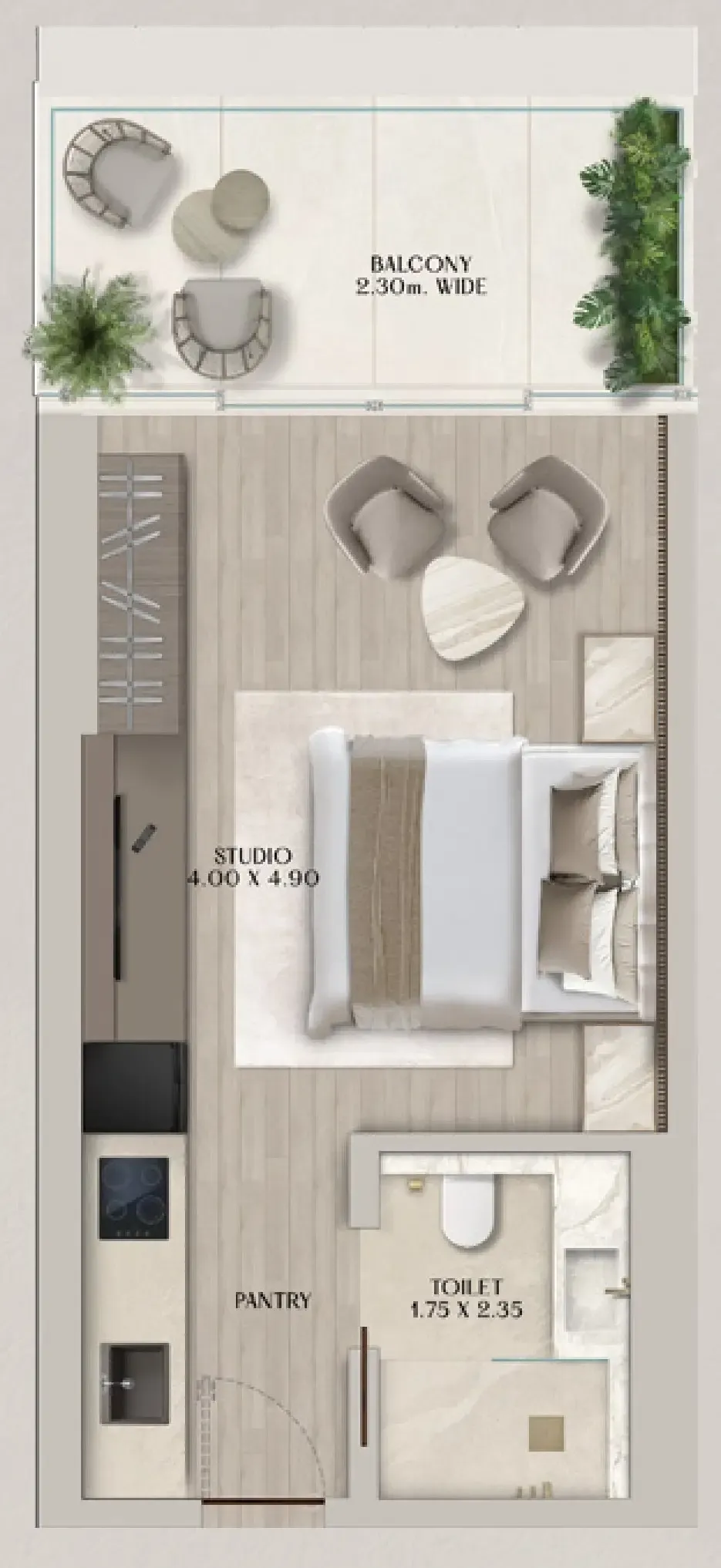 Al Huzaifa Properties Soléva Beach Residences floor plan