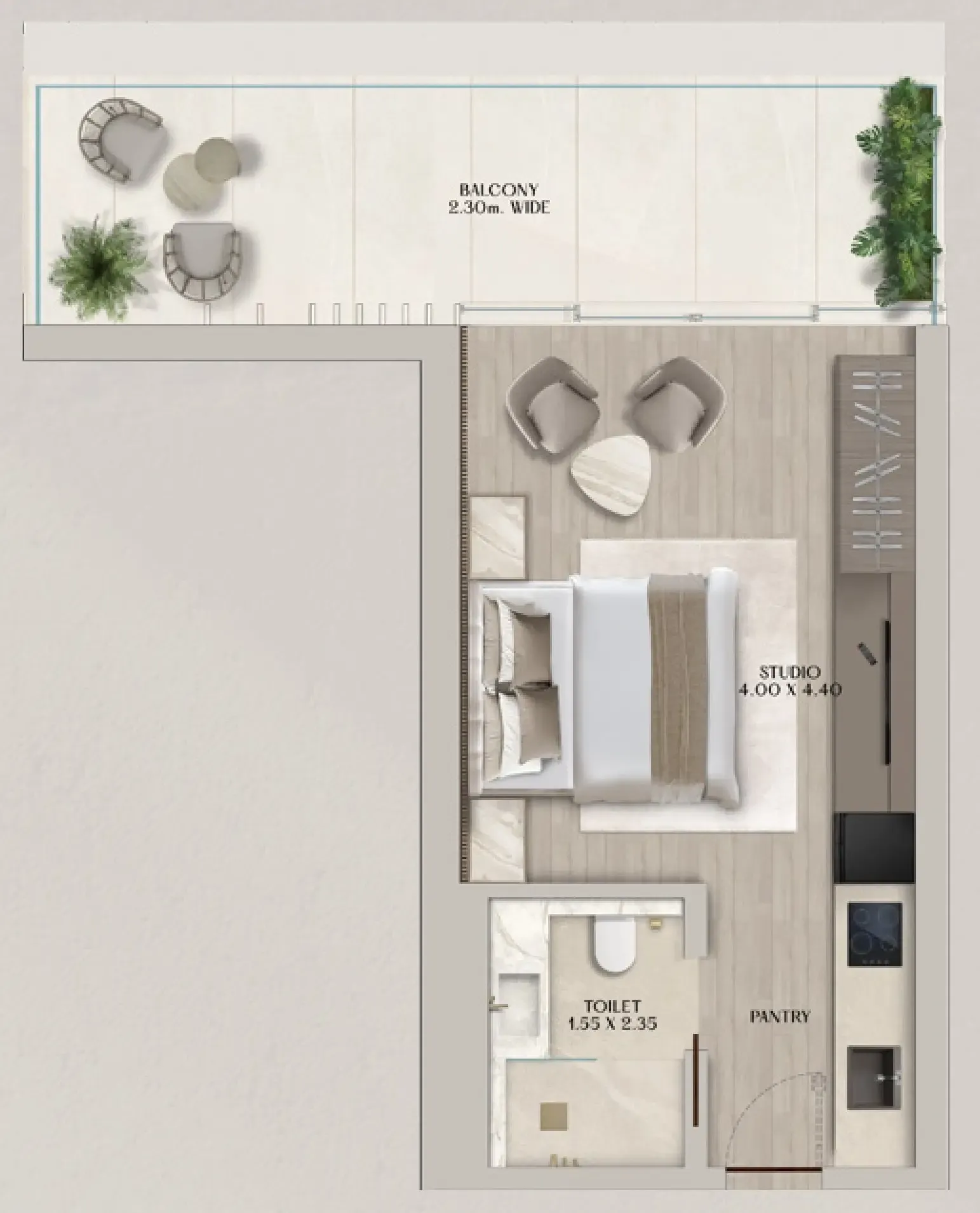 Al Huzaifa Properties Soléva Beach Residences floor plan