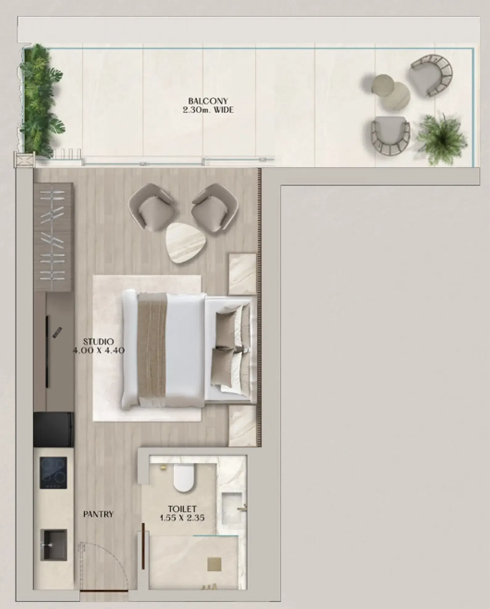 Al Huzaifa Properties Soléva Beach Residences floor plan