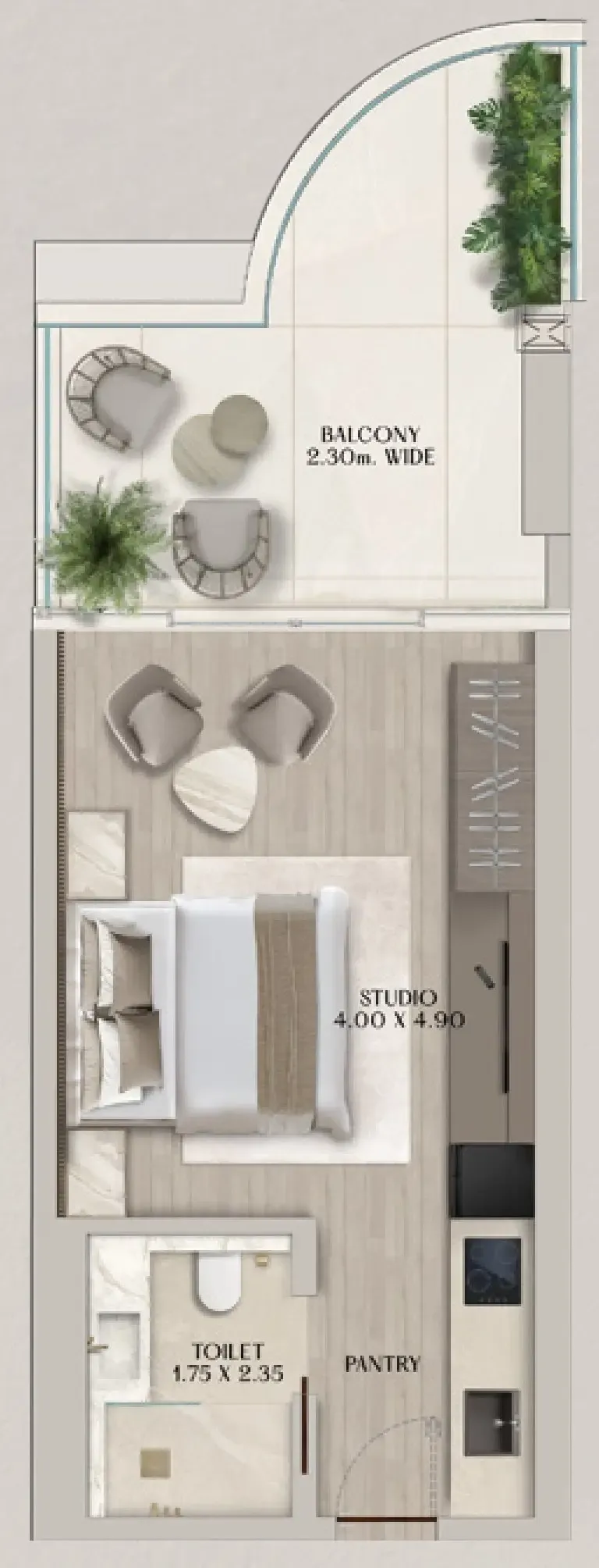 Al Huzaifa Properties Soléva Beach Residences floor plan