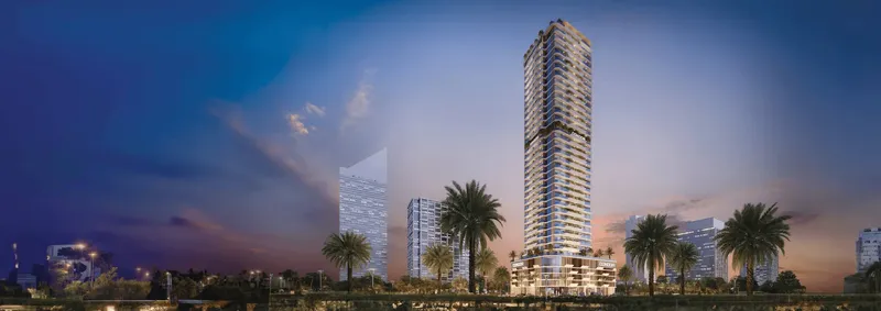 Exterior at Sonate Residences in JVT (Jumeirah Village Triangle) Dubai