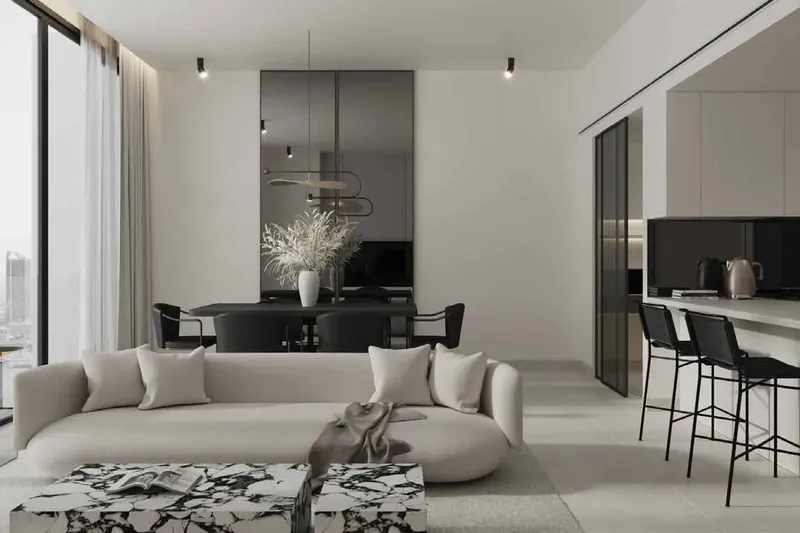Interior at Sonate Residences in JVT (Jumeirah Village Triangle) Dubai